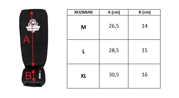 Chrániče holení a nártu DBX BUSHIDO SP-20v1 5/6