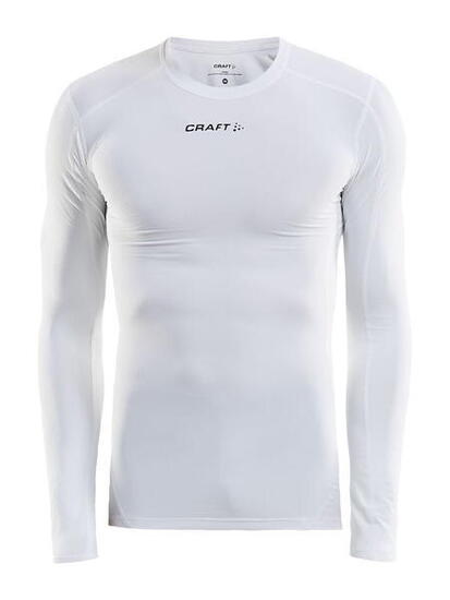 Pro Compression Long Sleeve Unisex - Bianco