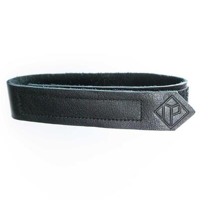 Lederband Fahrrad - Fixieren des Vorderrads - Schwarz - D-STRAP