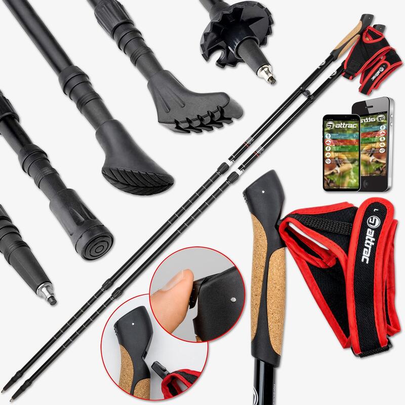 Bastoncini da camminata nordica Click & Go