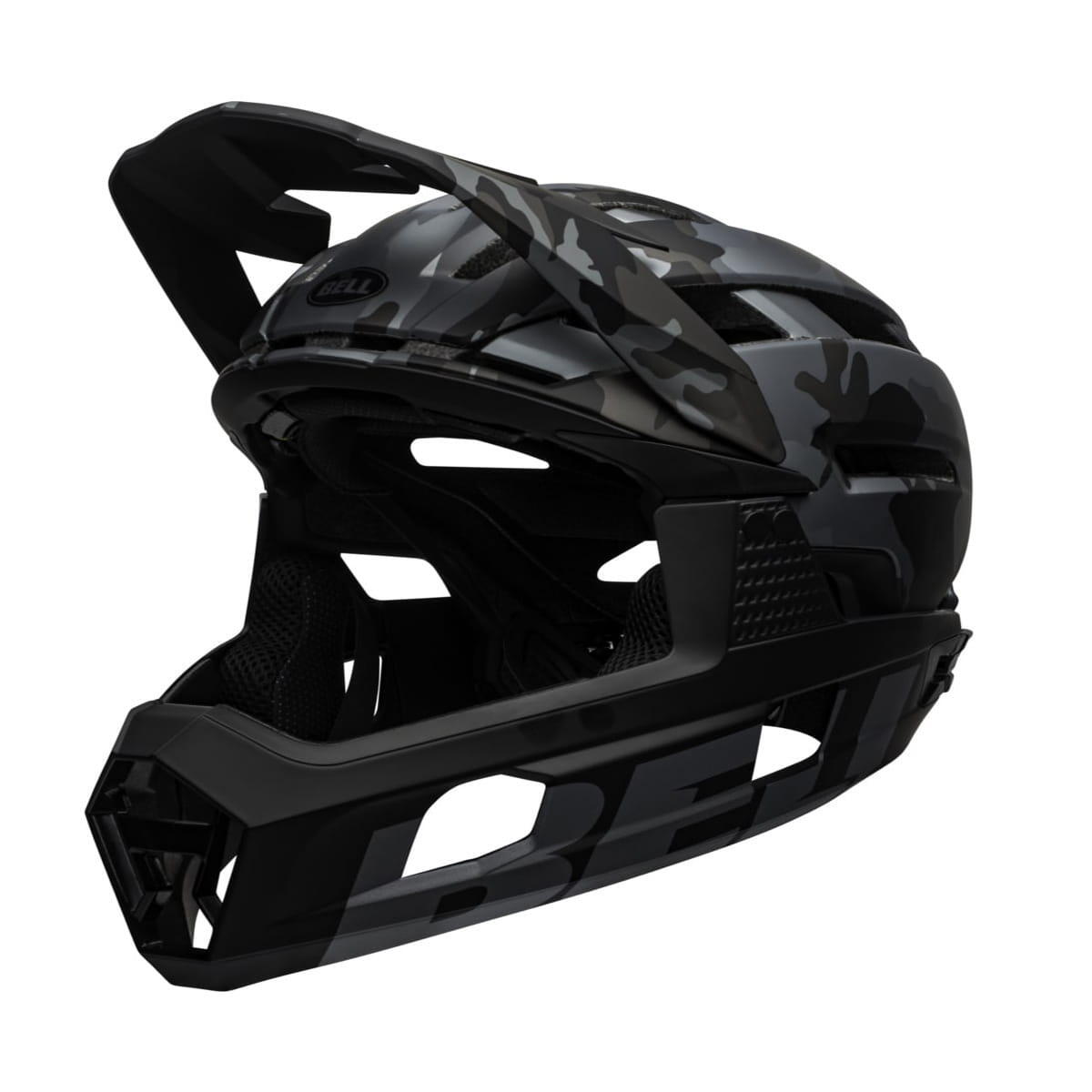 Pełnotwarzowy kask rowerowy Bell Super Air R Mips