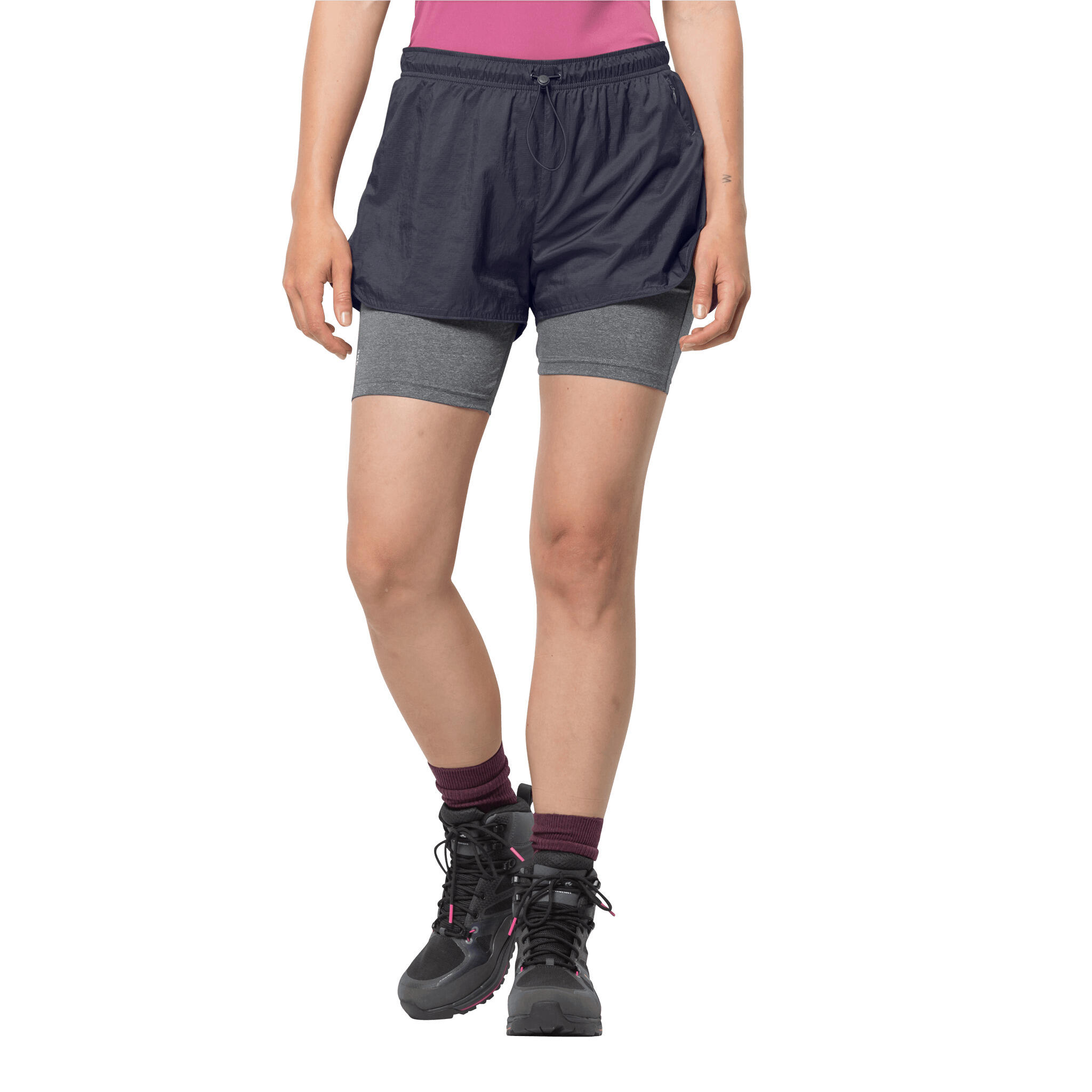 Dames shorts Jack Wolfskin Tasman Cloud 1/5