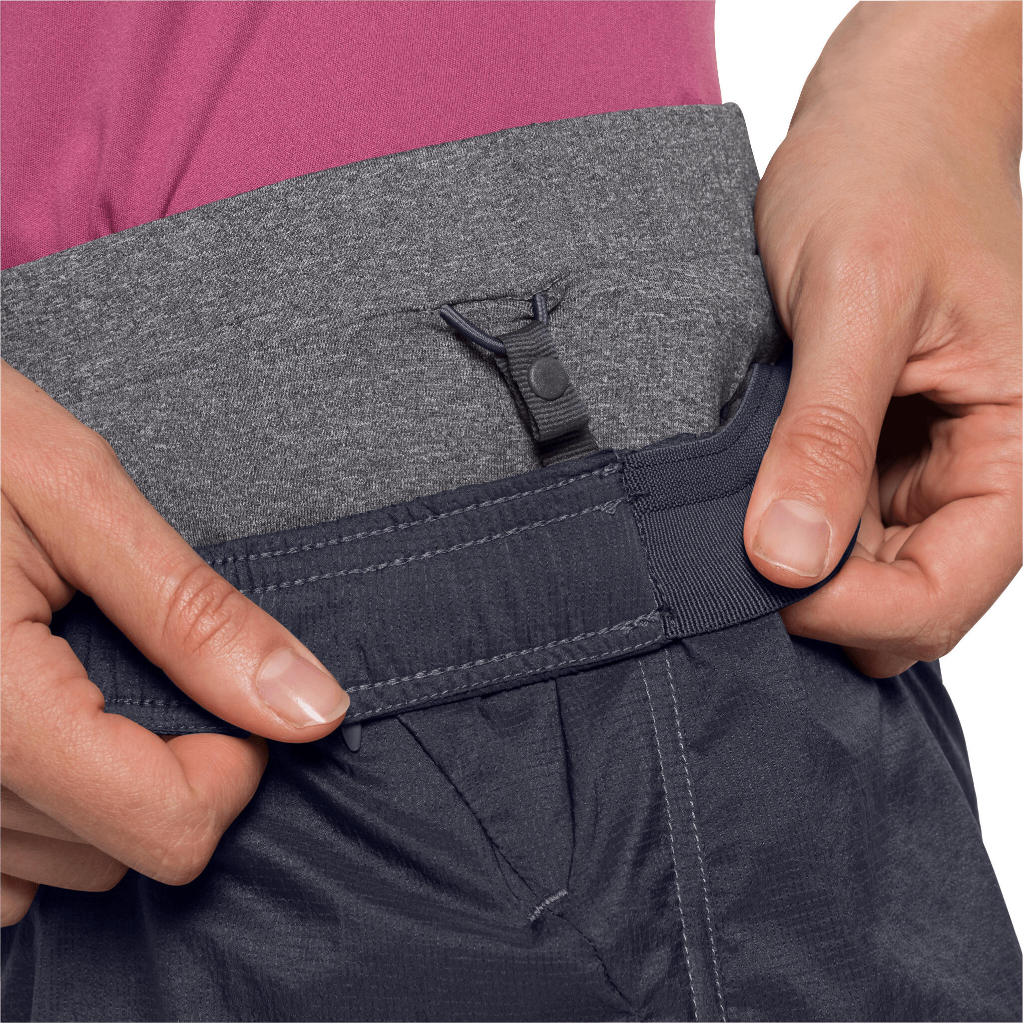 Dames shorts Jack Wolfskin Tasman Cloud 3/5