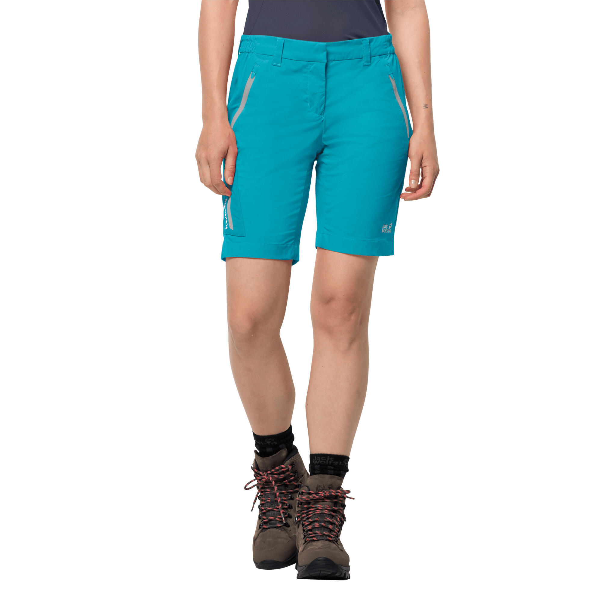 Calções para mulheres jack wolfskin overlands