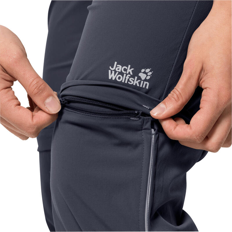 JACK WOLFSKIN Outdoorhose Overland Zip Away