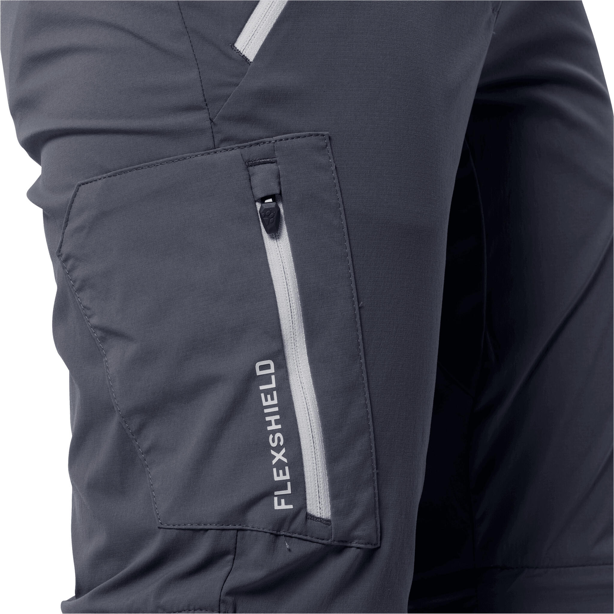 Waterdichte damesbroek met rits Jack Wolfskin Overland Away 4/5