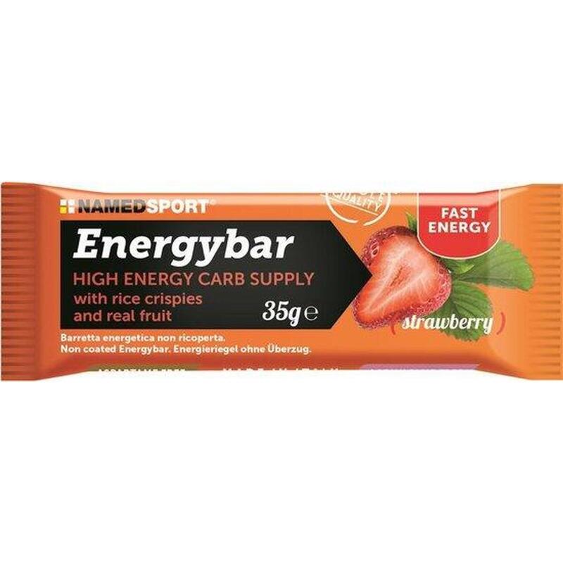 Barre énergétique EnergyBar fraise 12 pièces