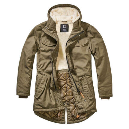 Parka zimowa Męska Brandit Parka Marsh Lake Olive
