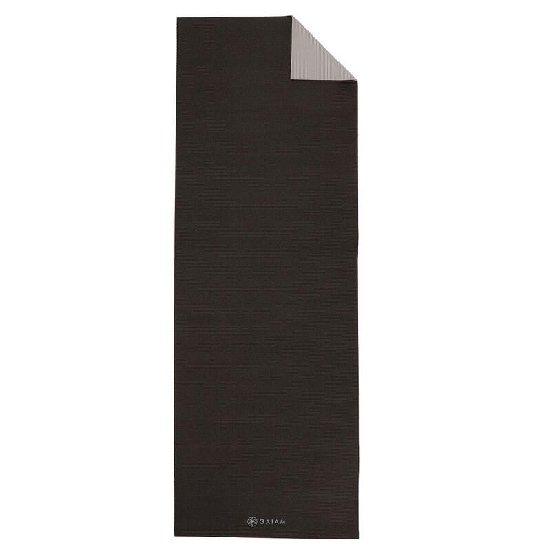 2-Color Yoga Mat - 6 mm - Granite Storm