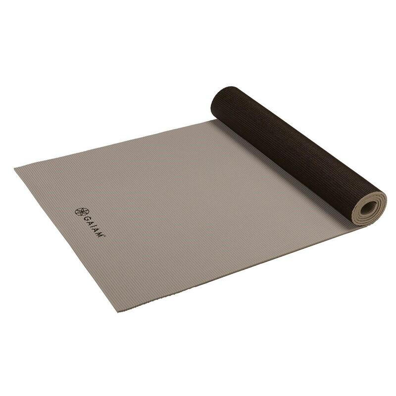 2-Color Yoga Mat - 6 mm - Granite Storm