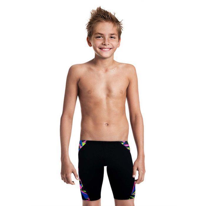 Jaked Boy's Diamonds Jammer - Black JAKED - Decathlon