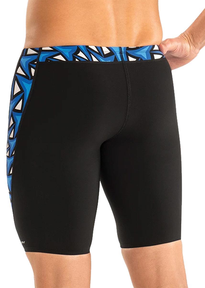 Dolfin Men's Graphlite Spliced Jammer - Mako Blue 2/2