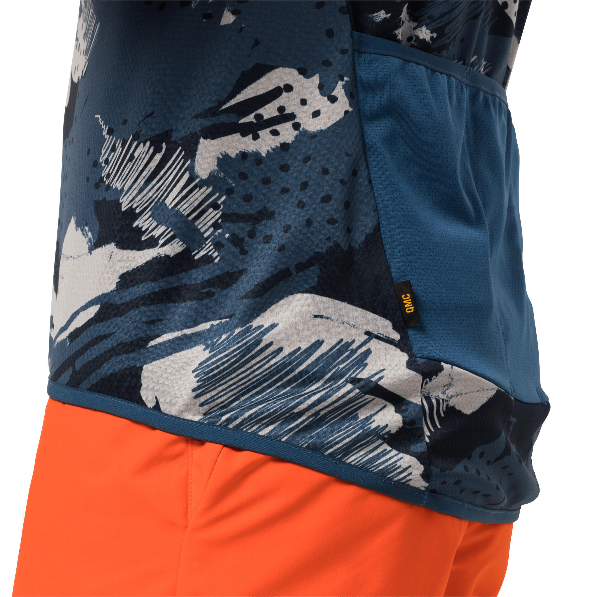 Herren T-Shirt M TOURER HALFZIP PRINT T 4/5
