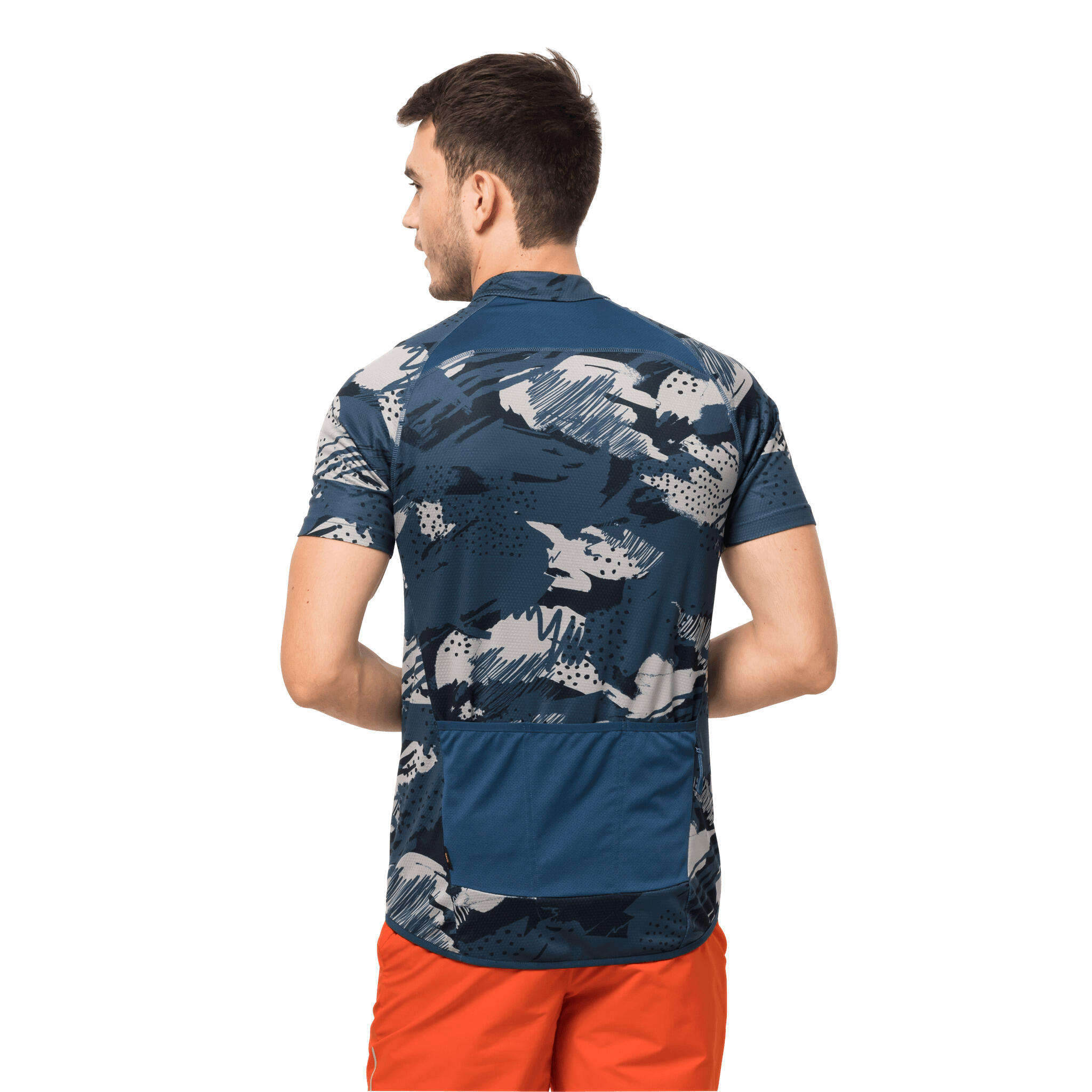 Herren T-Shirt M TOURER HALFZIP PRINT T 2/5