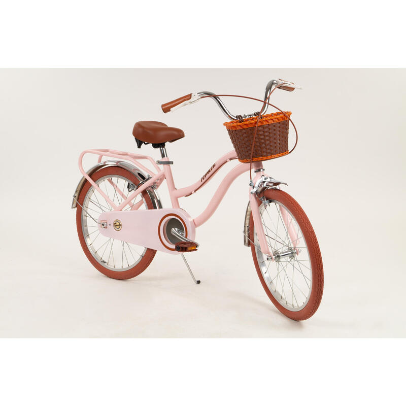 Bicicleta Infantil 20" Rosa Vintage