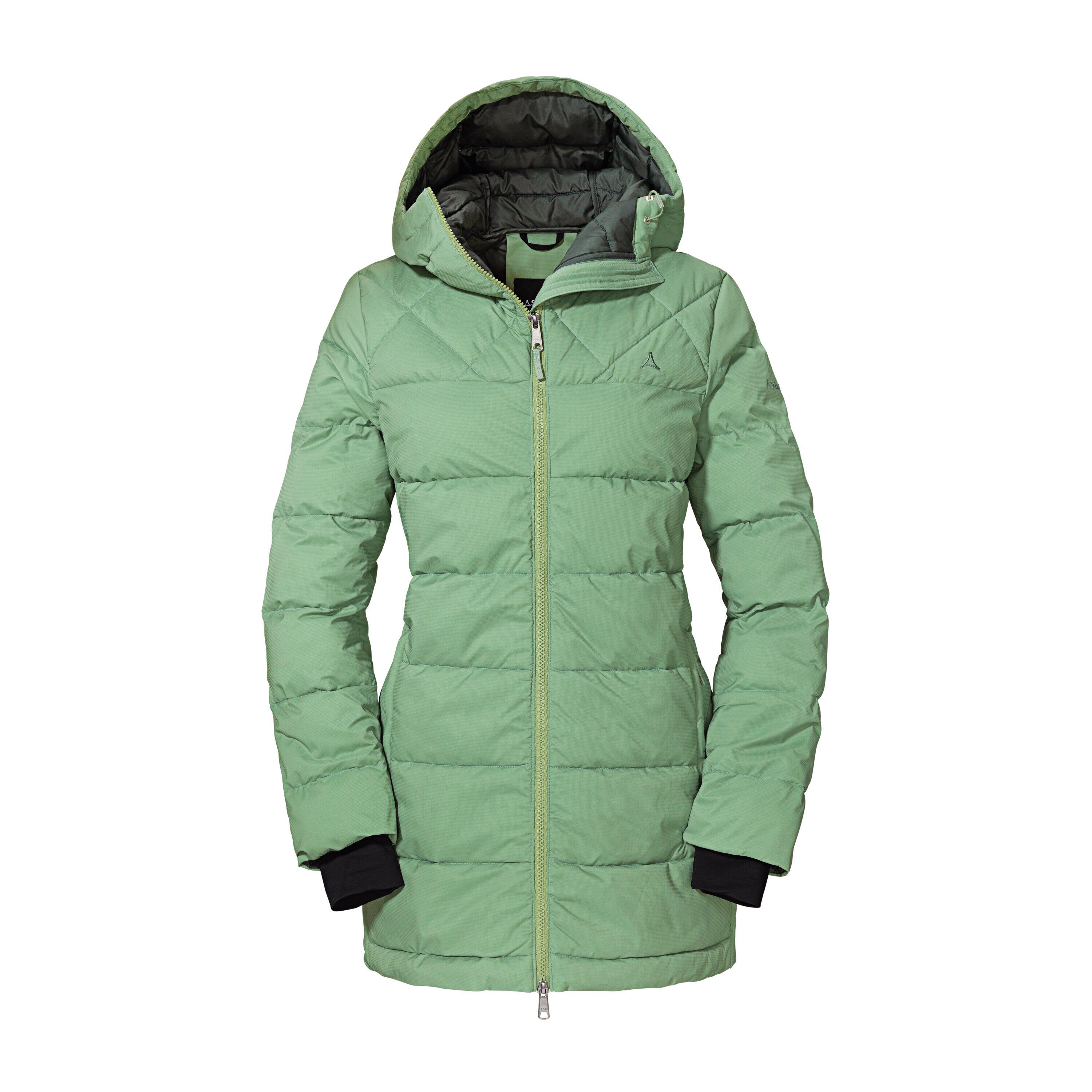 SCHÖFFEL Jacke Insulated Parka Boston L Wandern/Outdoor/Trekking Damen green Wasserdicht