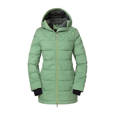 Jacke Insulated Parka Boston L Wandern/Outdoor/Trekking Damen green Wasserdicht