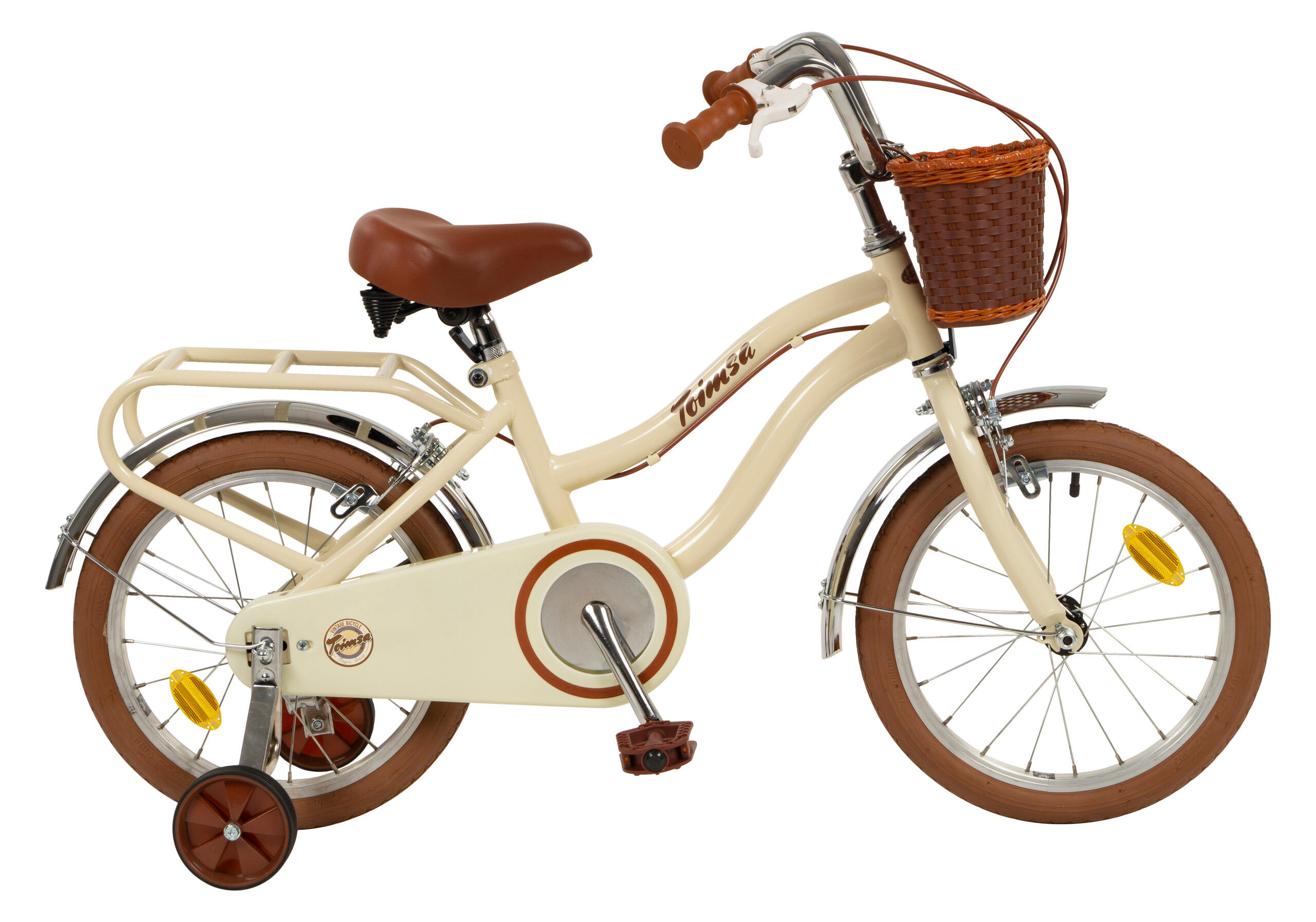 TOIMSA Bicicleta infantil 16" Vintage Bege