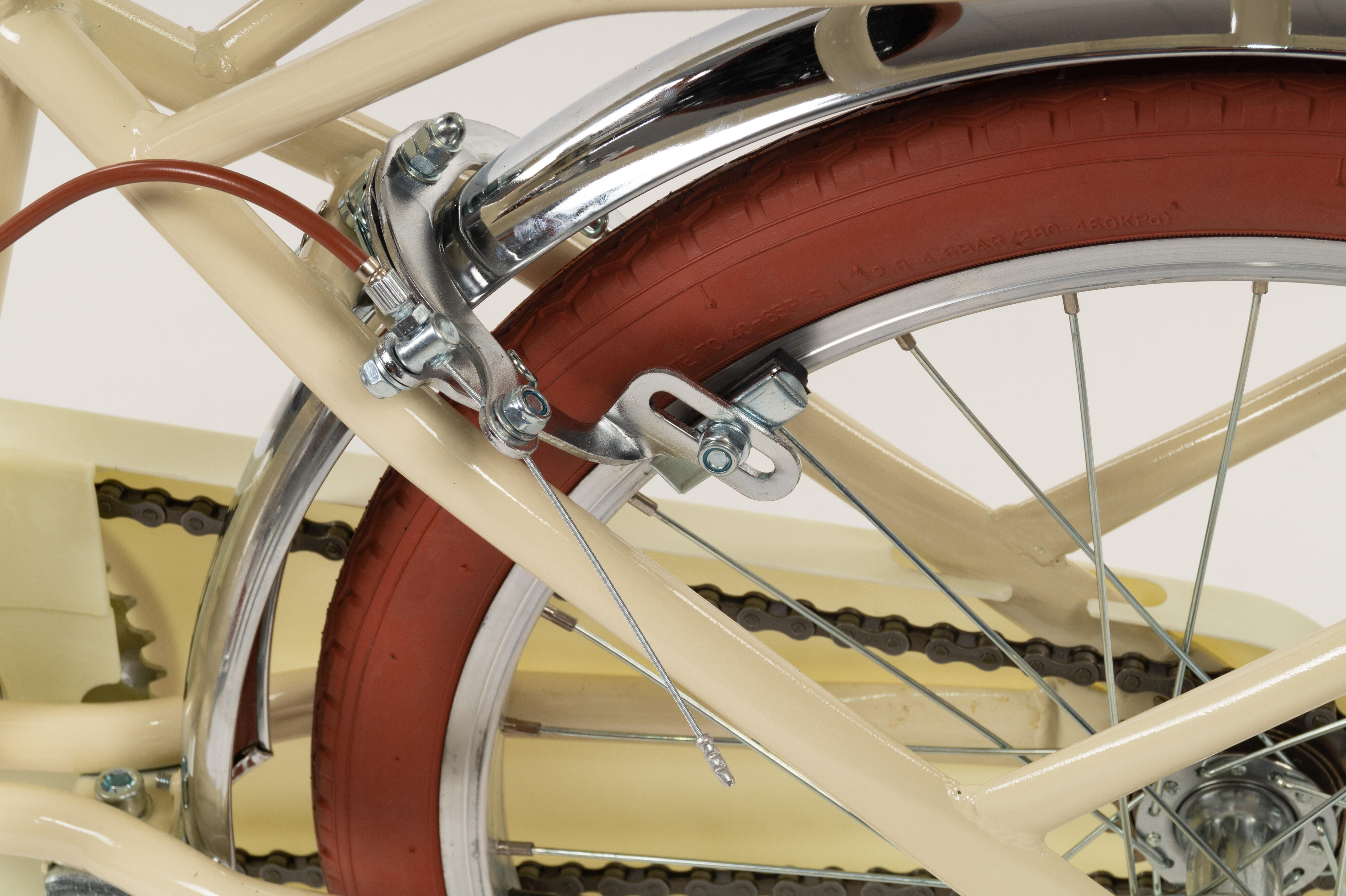 20 Vintage Bicycle - Pink TOIMSA - Decathlon