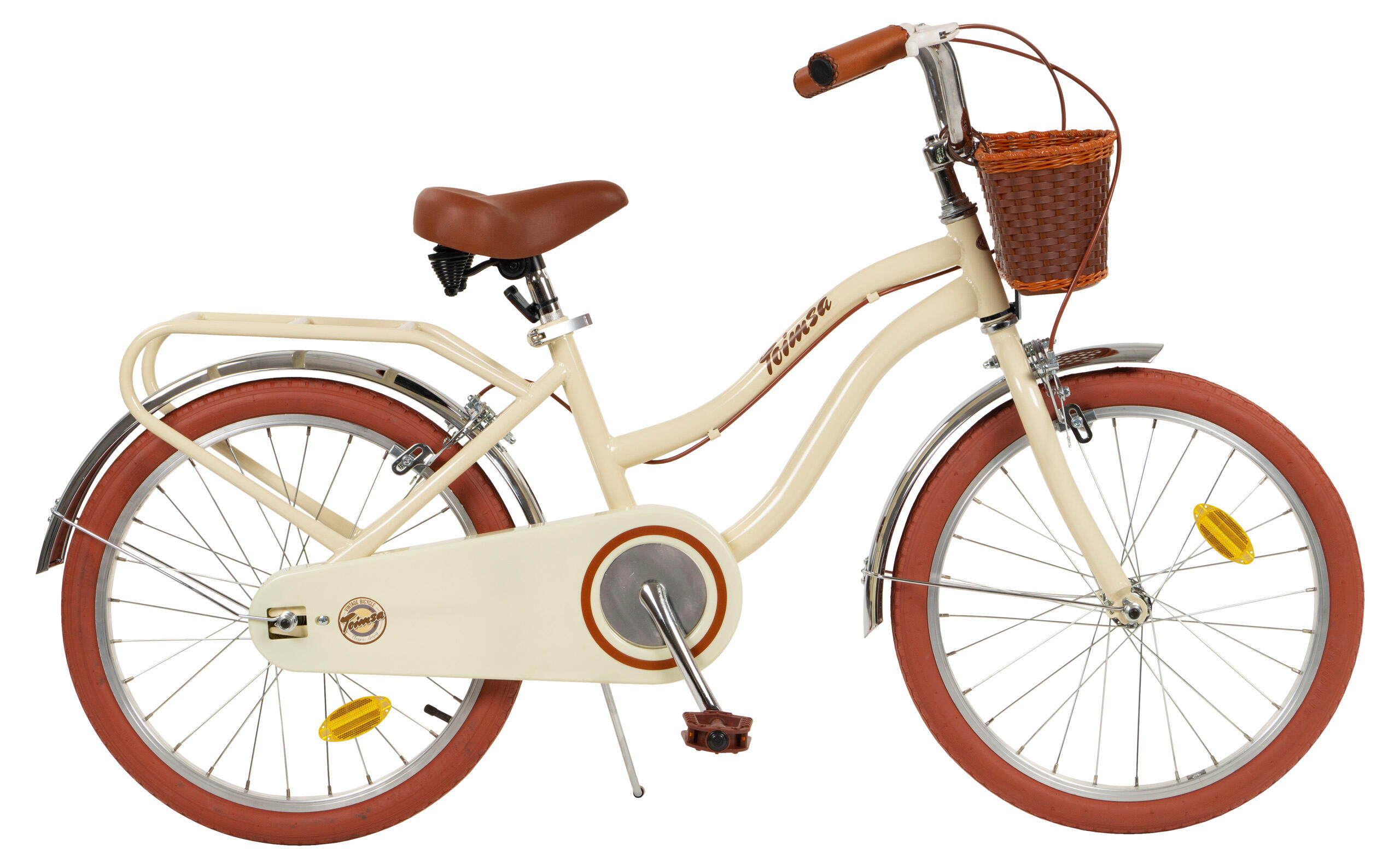 TOIMSA 20" Vintage Bicycle - Beige