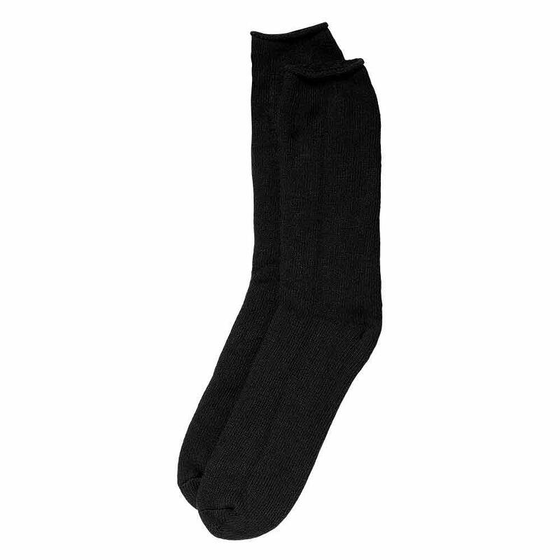 Heat Keeper Hommes Chaussettes thermo-isolantes Noir