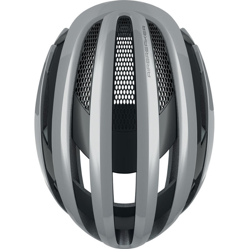 Kask rowerowy szosowy „Airbreaker”, szary