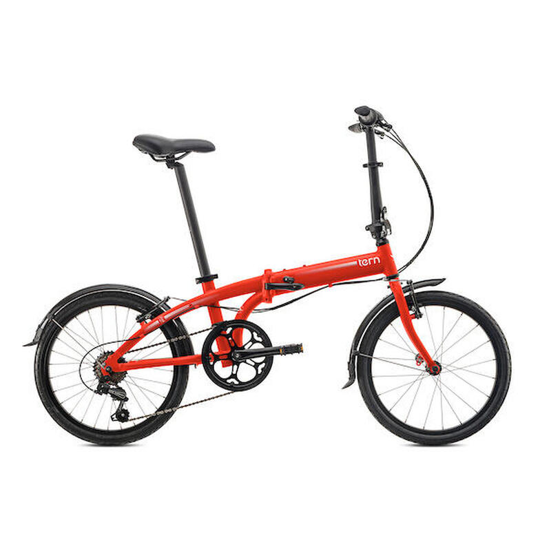 Tern Link B7 összecsukható kerékpár, piros