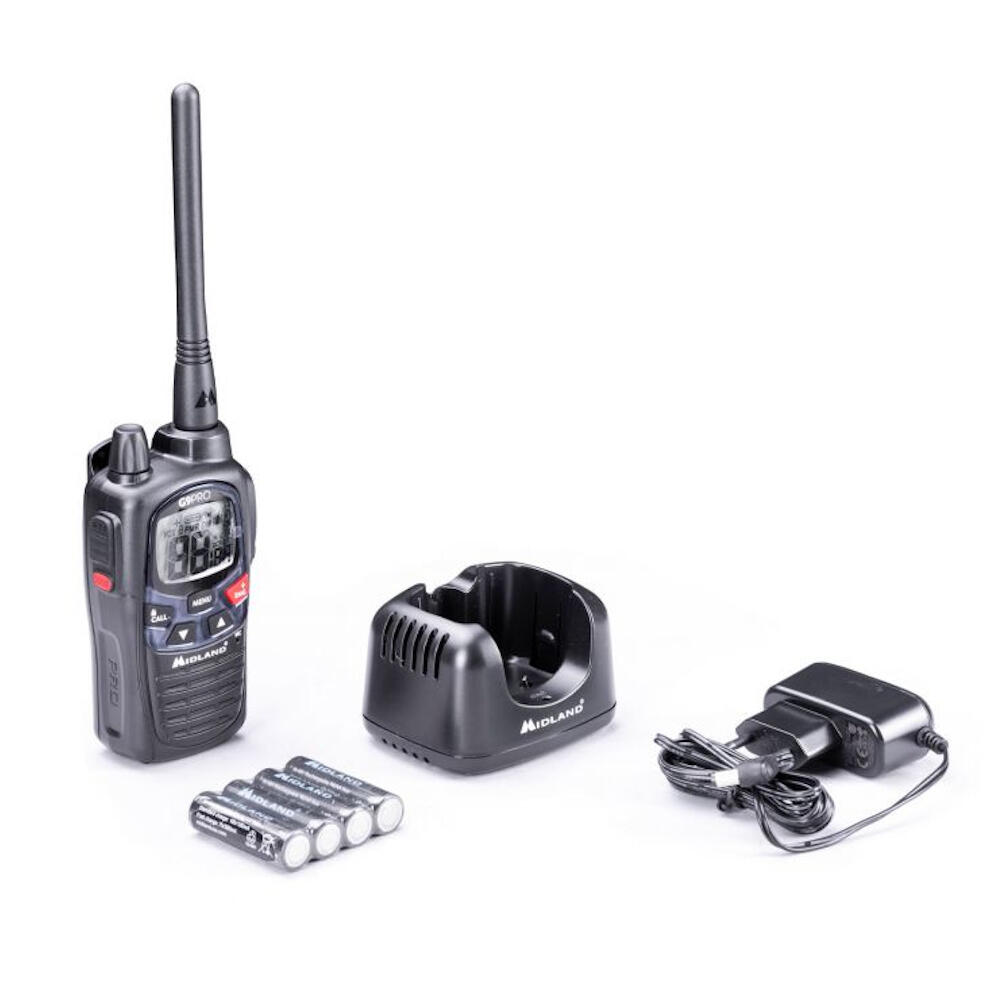 Radio bibanda PMR446/LPD G9 PRO MIDLAND 2/4