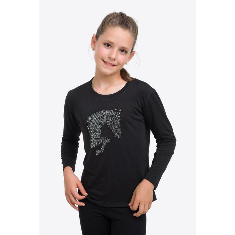 Bavlněný top Jumping Star Kids-Dlouhý rukáv