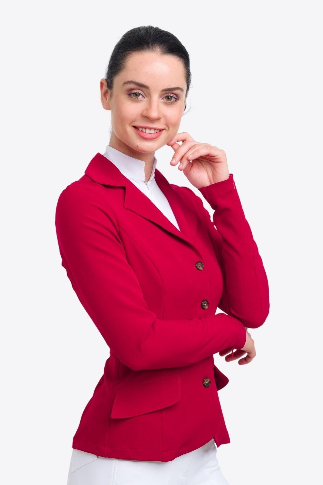 Kurtka jeździecka Primetime - Second Skin Technology - Softshell, czarna 4/5