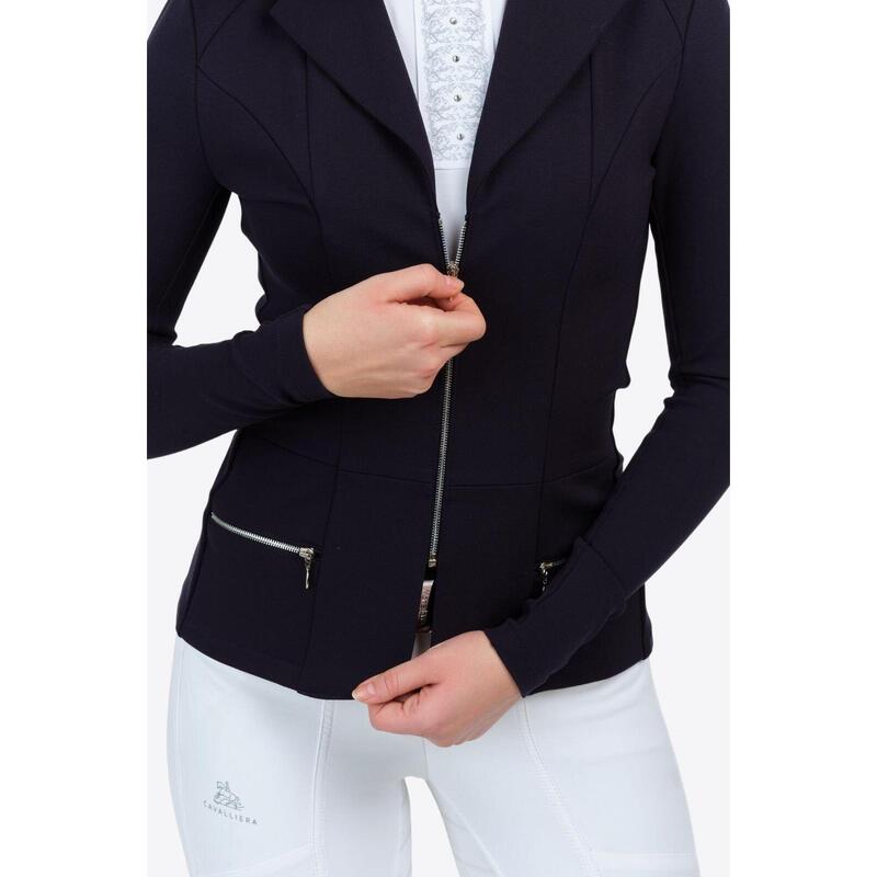 Jachetă de echitație ZIP CHIC - SECOND SKIN TECHNOLOGY - Softshell