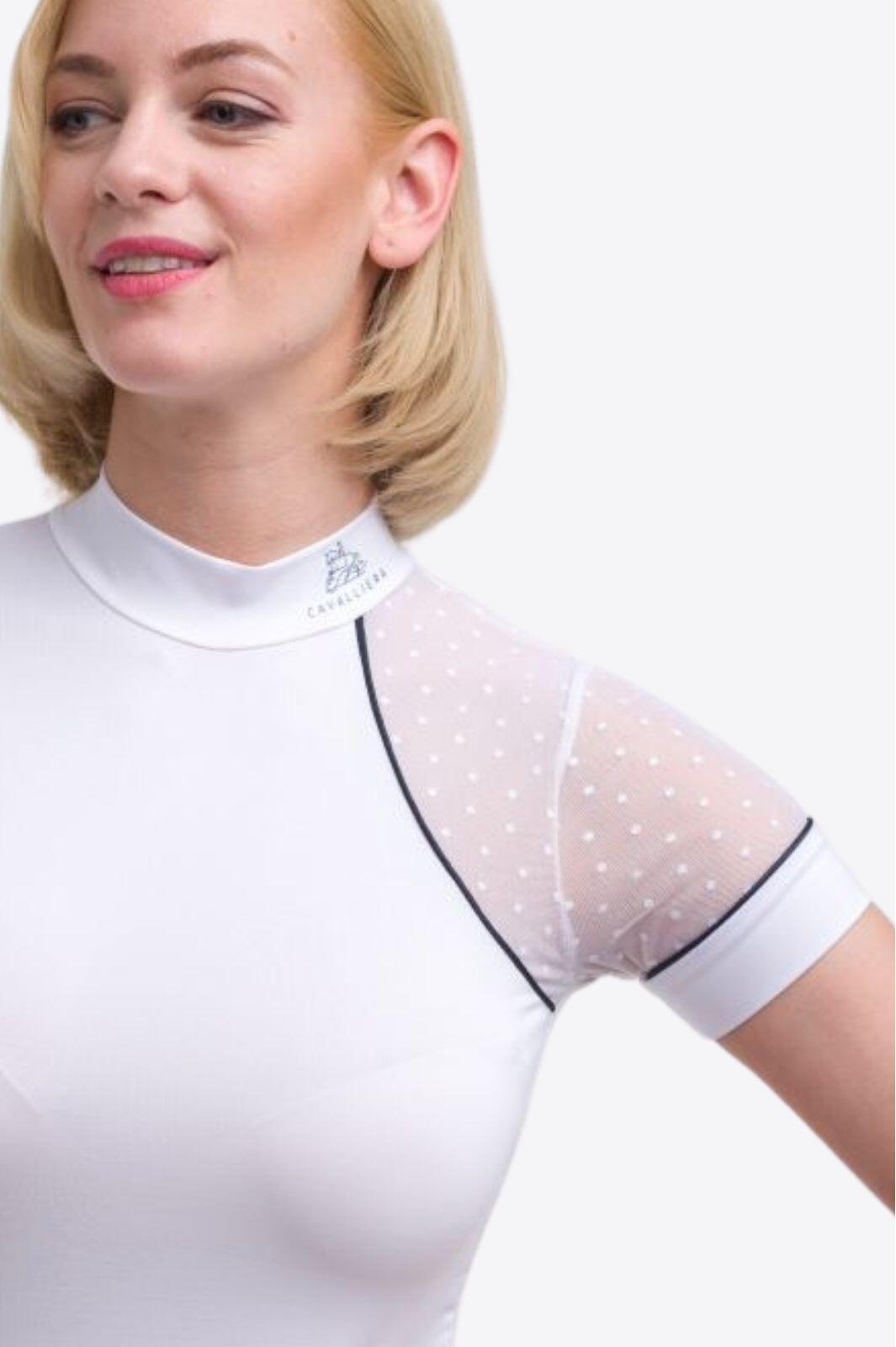 Turniershirt MODERN DAME - Kurzarm, Technische Turnierbekleidung 4/7