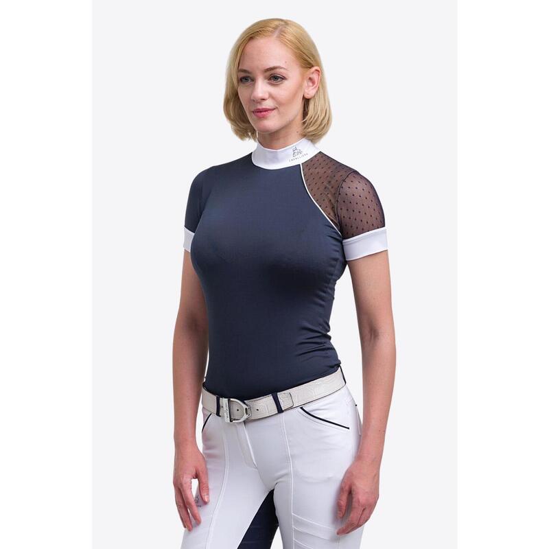 Turniershirt MODERN DAME - Kurzarm, Technische Turnierbekleidung