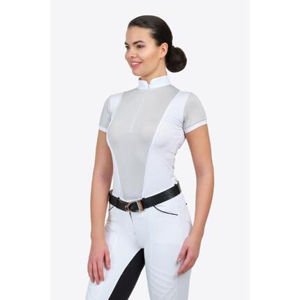Koszulka do zawodów jeździeckich damska Flair
