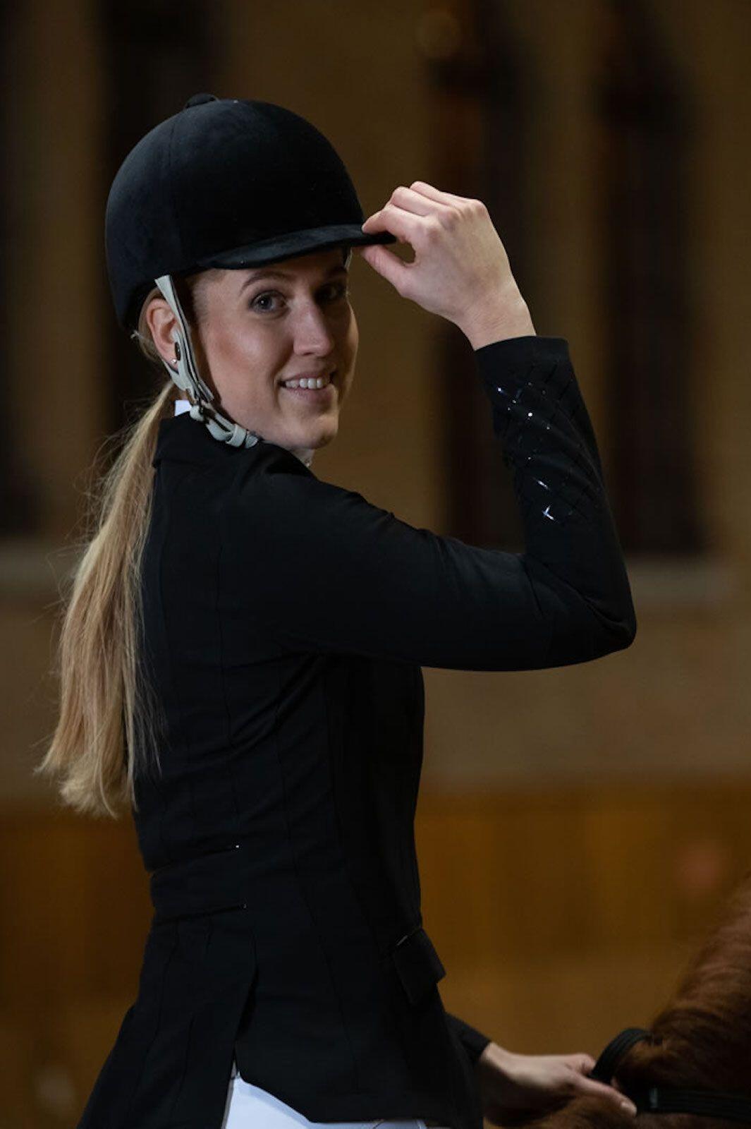 Kurtka jeździecka softshell damska Mademoiselle 3/5