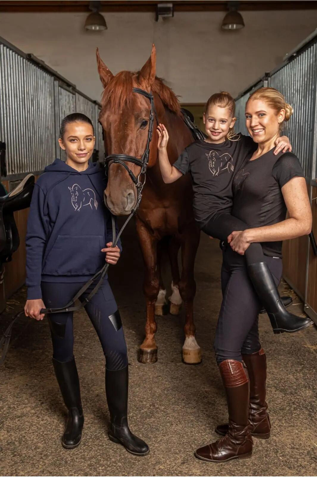 Lovas Felső Rose Gold - Rövid Ujjú, fekete 5/5