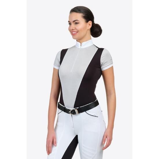 Koszulka do zawodów jeździeckich damska Flair