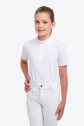 Turniershirt für Kinder ILOVE CRYSTAL - Kurzarm, Technische Turnierbekleidung