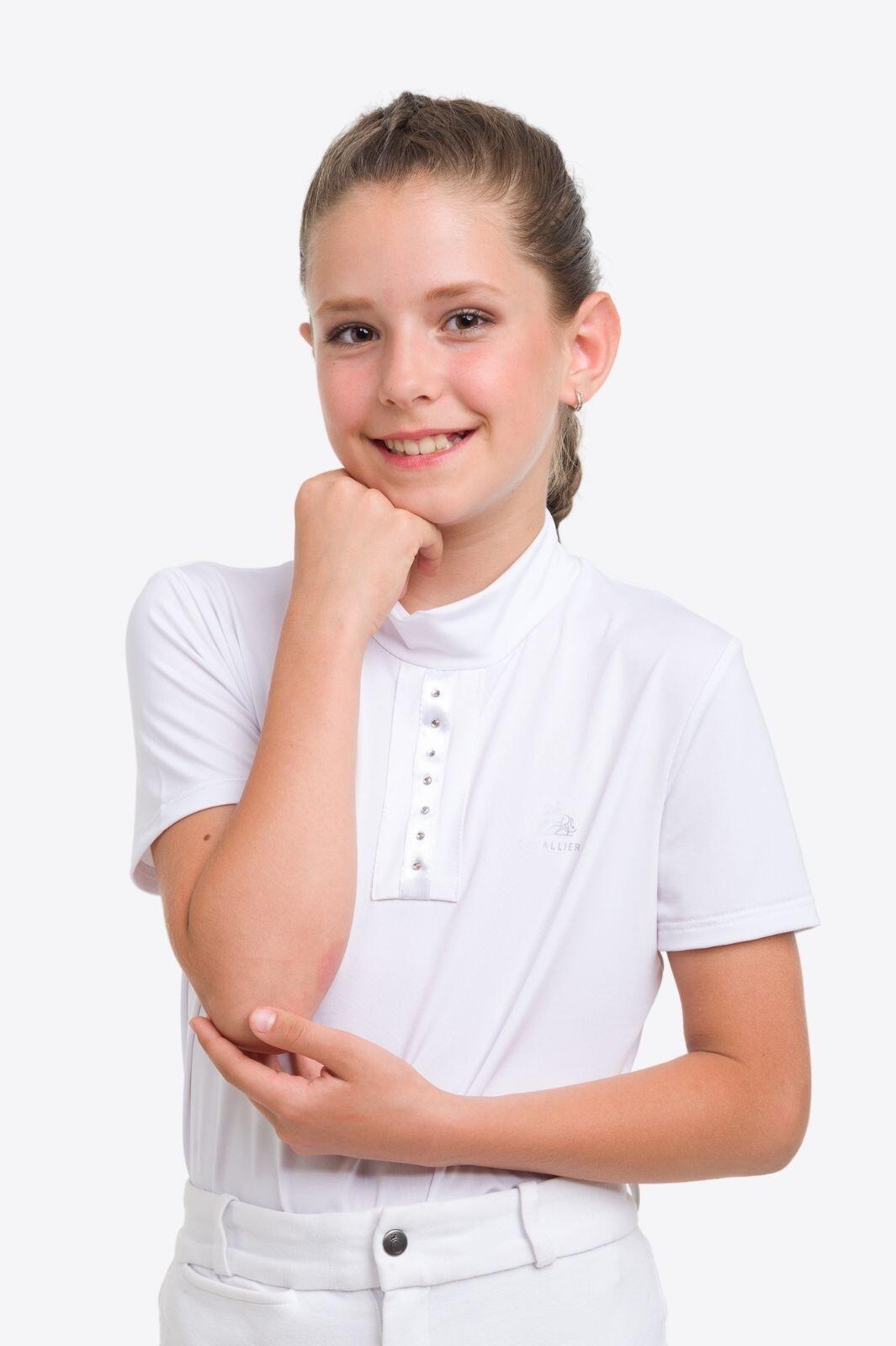 Turniershirt für Kinder ILOVE CRYSTAL - Kurzarm, Technische Turnierbekleidung 3/6