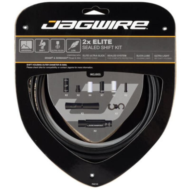 Kit câble de dérailleur Jagwire 2X Elite