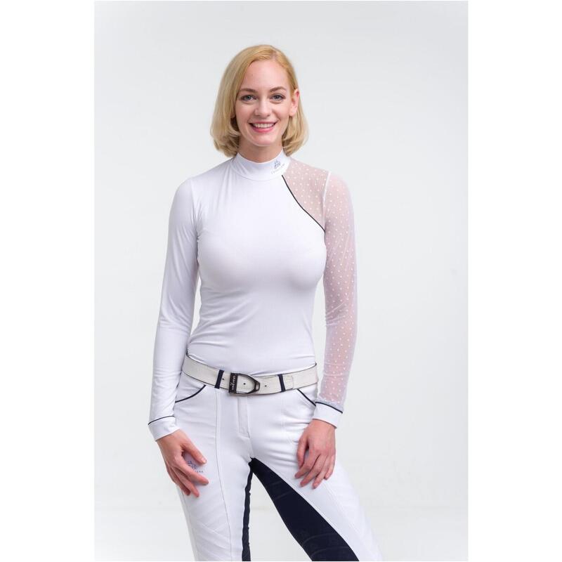 Turniershirt MODERN DAME - Langarm, Technische Turnierbekleidung