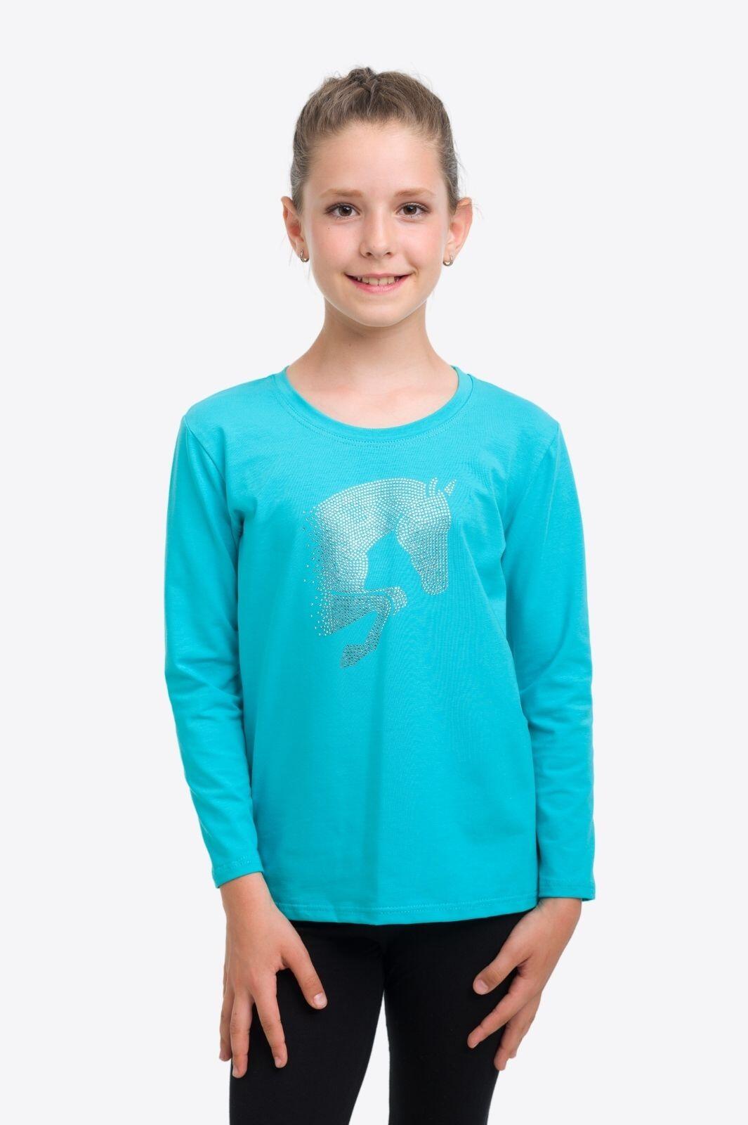 Bavlněný top Jumping Star Kids-Dlouhý rukáv 3/4