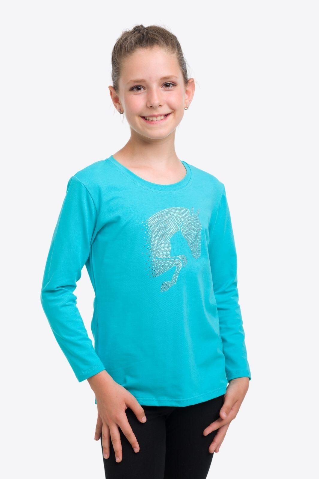Bavlněný top Jumping Star Kids-Dlouhý rukáv 4/4