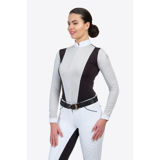 Koszulka do zawodów jeździeckich damska Flair