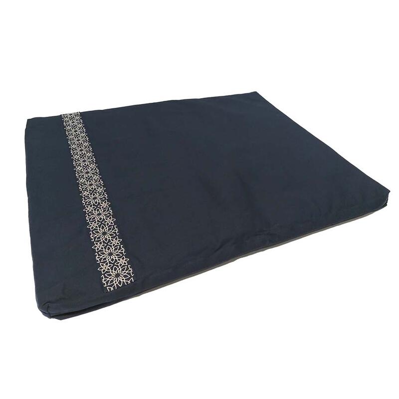 Samarali Tappetino da Meditazione Zabuton Blu navy