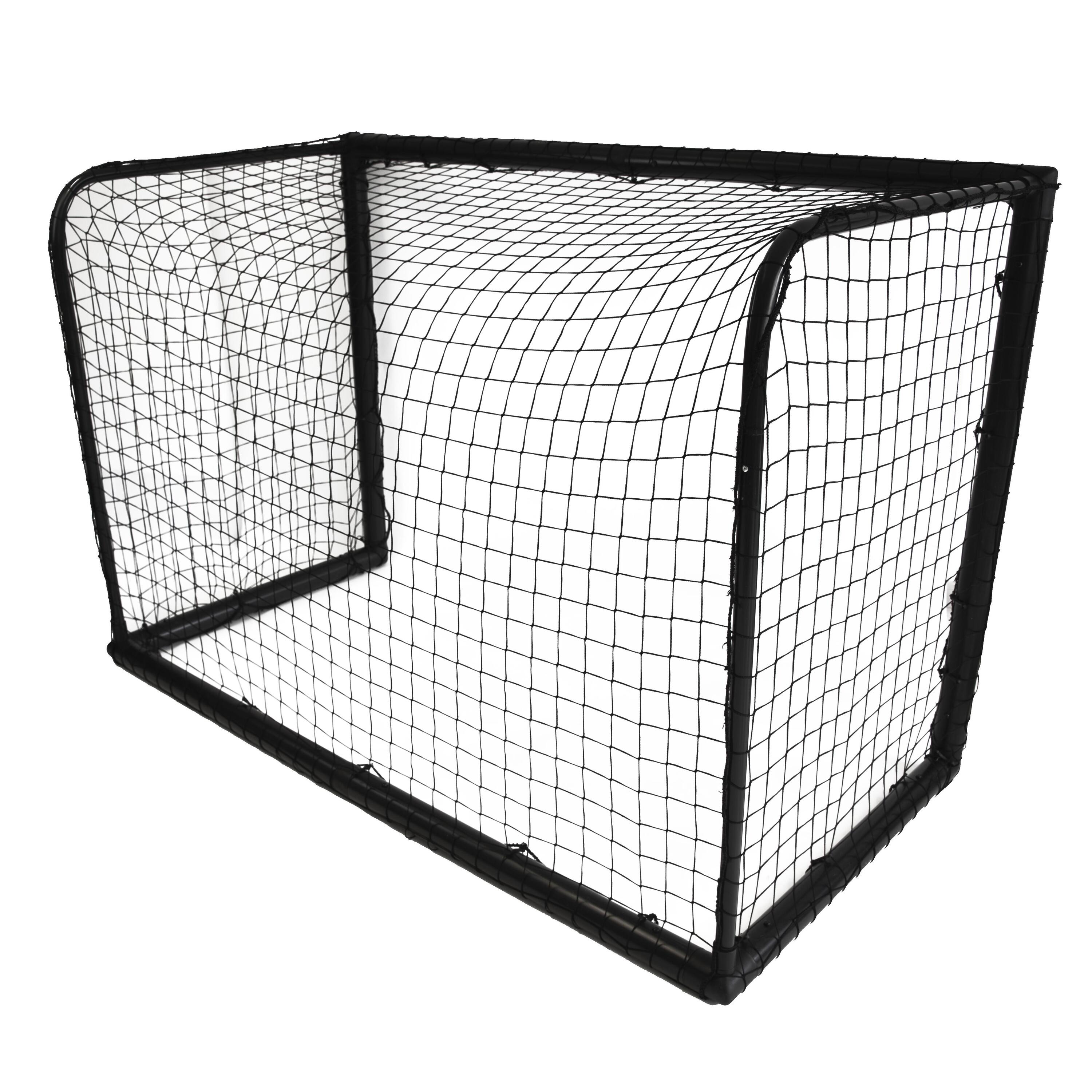 Voetbaldoel 1,8 x 1,2 m BLACK EDITION + Schietwand Duitsland 2/5