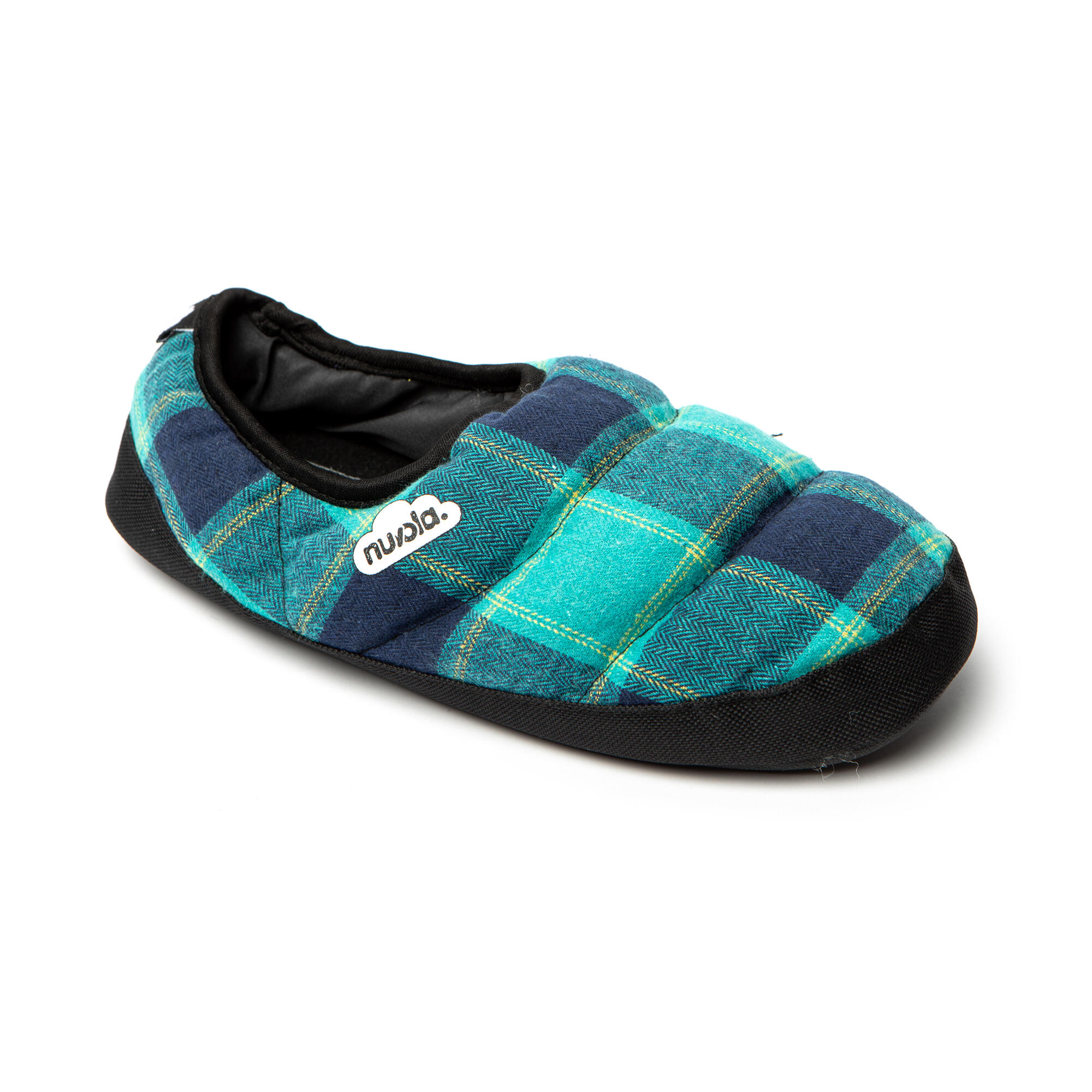 Pantuflas Nuvola Turquesa Y Azul Acolchadas suela goma 3/6