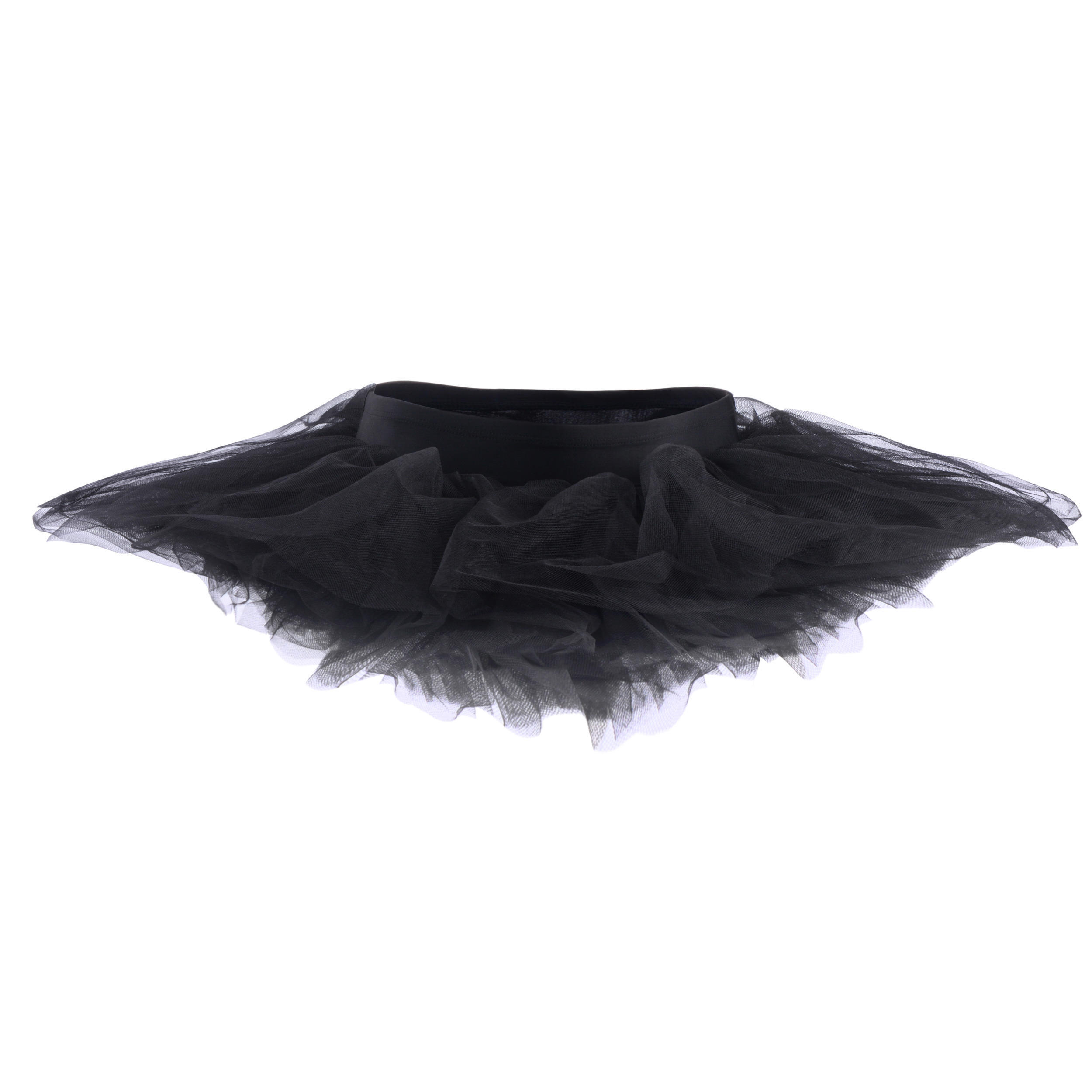 REFURBISHED GIRLS BALLET PANCAKE TUTU - BLACK- A GRADE 1/7