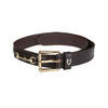 Horse Ride lederen riem met snaffle stukjes