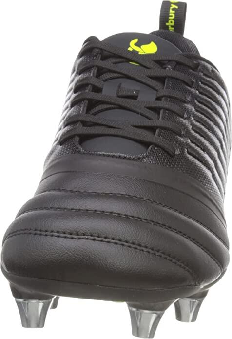 CANTERBURY STAMPEDE 3.0 PLUS SG-BLACK/LIME RUGBY BOOT 2/5